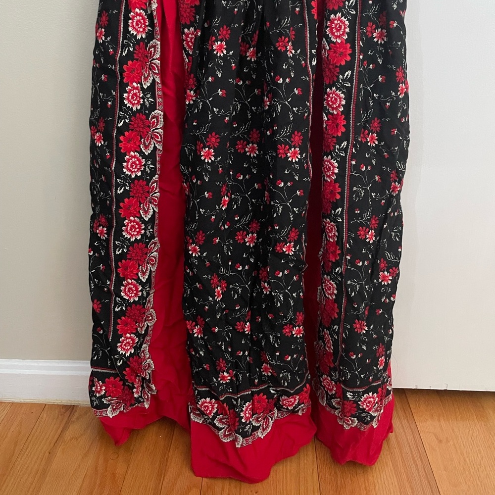 Vintage Lang Originals Floral Skirt